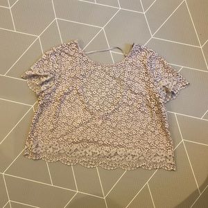 Victoria’s Secret Lace Crop Top